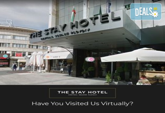 Нощувка в The Stay Hotel 4*, Пловдив! Съвременни удобства в центъра