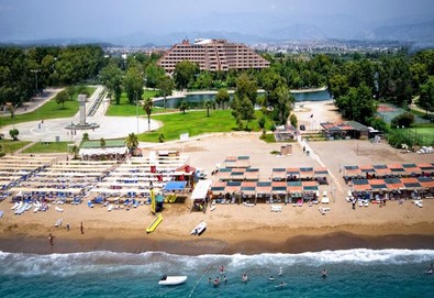 Почивка в Турция с автобус! 5 нощувки на човек на база Ultra all inclusive в Grand Prestige Hotel 5*, Анталия, Турска ривиера с организиран автобусен транспорт от София - Снимка