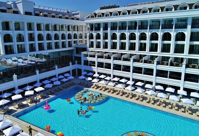 Самолетна почивка в Турция! 4 нощувки на човек на база All inclusive в Sunthalia Hotel & Resorts 0*, Сиде, Турска ривиера с двупосочен чартърен полет от Варна - Снимка