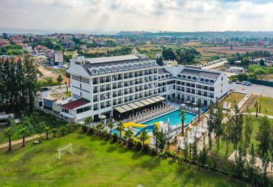 Самолетна почивка в Турция! 7 нощувки на човек на база All inclusive в Hane Sun Elite 0*, Сиде, Турска ривиера с двупосочен чартърен полет от София - Снимка
