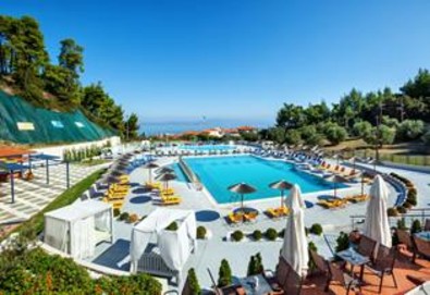 Нощувка на база Закуска и вечеря,All inclusive в Atrium Hotel 4*, Пефкохори, Халкидики - Снимка