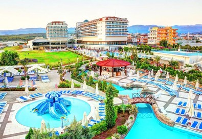 Самолетна почивка в Турция! 7 нощувки на човек на база All inclusive в Kahya Resort Aqua & SPA  5*, Алания, Турска ривиера с двупосочен чартърен полет от София - Снимка