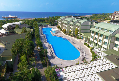 Самолетна почивка в Турция! 7 нощувки на човек на база All inclusive във Von Resort Elite 5*, Сиде, Турска ривиера с двупосочен чартърен полет от Варна - Снимка