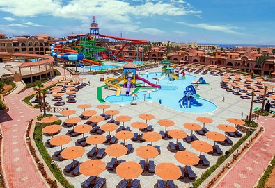 Самолетна почивка в Египет! 7 нощувки на човек на база All inclusive в Charmillion Gardens Aqua Park 5*, Шарм Ел Шейх, Червено Море с двупосочен чартърен полет​ от София - Снимка