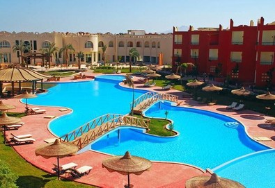 Самолетна почивка в Египет! 7 нощувки на човек на база All inclusive в Aqua Hotel Resort & Spa (ex. Sharm Bride) 4*, Шарм Ел Шейх, Червено Море с двупосочен чартърен полет​ от София - Снимка