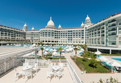 Самолетна почивка в Турция! 7 нощувки на човек на база All inclusive в Diamond Premium Hotel & Spa 5*, Сиде, Турска ривиера с двупосочен чартърен полет от Варна - Снимка