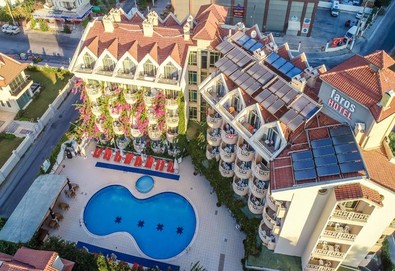 Самолетна почивка в Турция! 7 нощувки на човек на база All inclusive в Grand Faros Hotel 3*, Мармарис, Егейска Турция с двупосочен чартърен полет от София - Снимка