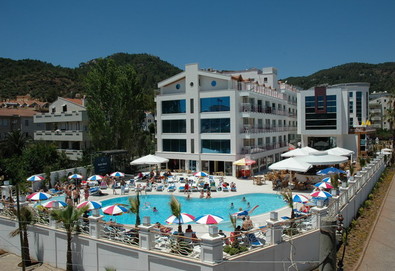 Почивка в Турция с автобус! 7 нощувки на човек на база All inclusive в Ideal Pearl 4*, Анталия, Турска ривиера с организиран автобусен транспорт от София - Снимка